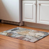 Piper Looms Mayfield Floral AMF832 Terracotta Machine Washable Area Rug Scatter Lifestyle Image Feature