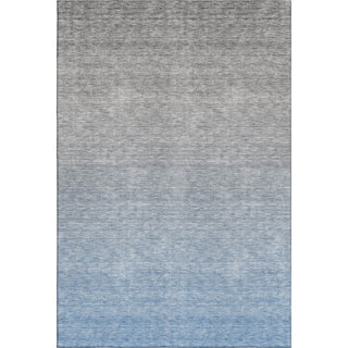 Piper Looms Mayfield Ombre AMF833 Blue Machine Washable Area Rug main image