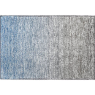 Piper Looms Mayfield Ombre AMF833 Blue Machine Washable Area Rug Scatter Main Image