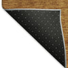 Piper Looms Mayfield Ombre AMF833 Chocolate Machine Washable Area Rug Backing Image