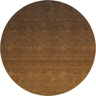 Piper Looms Mayfield Ombre AMF833 Chocolate Machine Washable Area Rug Round Main Image