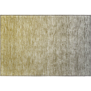 Piper Looms Mayfield Ombre AMF833 Gold Machine Washable Area Rug Scatter Main Image