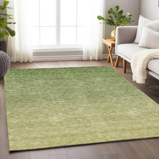 Piper Looms Mayfield Ombre AMF833 Green Machine Washable Area Rug Lifestyle Image Feature