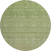 Piper Looms Mayfield Ombre AMF833 Green Machine Washable Area Rug Round Main Image