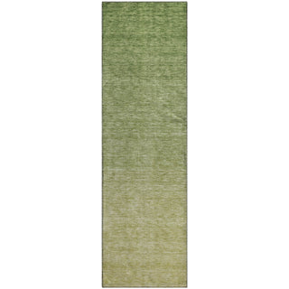 Piper Looms Mayfield Ombre AMF833 Green Machine Washable Area Rug Runner Main Image