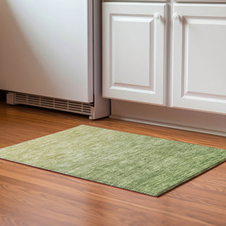Piper Looms Mayfield Ombre AMF833 Green Machine Washable Area Rug Scatter Lifestyle Image Feature