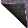 Piper Looms Mayfield Ombre AMF833 Purple Machine Washable Area Rug Backing Image