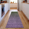 Piper Looms Mayfield Ombre AMF833 Purple Machine Washable Area Rug Runner Lifestyle Image Feature