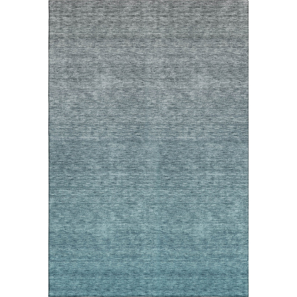 Piper Looms Mayfield Ombre AMF833 Teal Machine Washable Area Rug main image