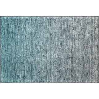 Piper Looms Mayfield Ombre AMF833 Teal Machine Washable Area Rug Scatter Main Image