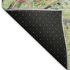 Piper Looms Mayfield Paisley AMF834 Aloe Machine Washable Area Rug Backing Image