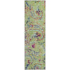 Piper Looms Mayfield Paisley AMF834 Aloe Machine Washable Area Rug Runner Main Image