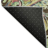 Piper Looms Mayfield Paisley AMF834 Chocolate Machine Washable Area Rug Backing Image