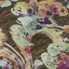 Piper Looms Mayfield Paisley AMF834 Chocolate Machine Washable Area Rug Swatch Image