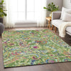 Piper Looms Mayfield Paisley AMF834 Fern Machine Washable Area Rug Lifestyle Image Feature