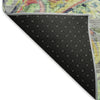 Piper Looms Mayfield Paisley AMF834 Gray Machine Washable Area Rug Backing Image