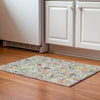 Piper Looms Mayfield Paisley AMF834 Gray Machine Washable Area Rug Scatter Lifestyle Image Feature