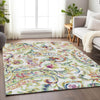 Piper Looms Mayfield Paisley AMF834 Ivory Machine Washable Area Rug Lifestyle Image Feature