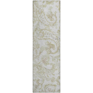 Piper Looms Mayfield Paisley AMF835 Beige Machine Washable Area Rug Runner Main Image