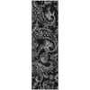 Piper Looms Mayfield Paisley AMF835 Black Machine Washable Area Rug Runner Main Image
