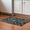 Piper Looms Mayfield Paisley AMF835 Black Machine Washable Area Rug Scatter Lifestyle Image Feature