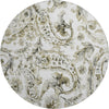 Piper Looms Mayfield Paisley AMF835 Brown Machine Washable Area Rug Round Main Image