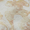 Piper Looms Mayfield Paisley AMF835 Coral Machine Washable Area Rug Swatch Image