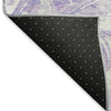 Piper Looms Mayfield Paisley AMF835 Lavender Machine Washable Area Rug Backing Image