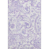 Piper Looms Mayfield Paisley AMF835 Lavender Machine Washable Area Rug main image