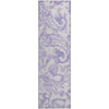 Piper Looms Mayfield Paisley AMF835 Lavender Machine Washable Area Rug Runner Main Image