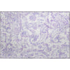 Piper Looms Mayfield Paisley AMF835 Lavender Machine Washable Area Rug Scatter Main Image