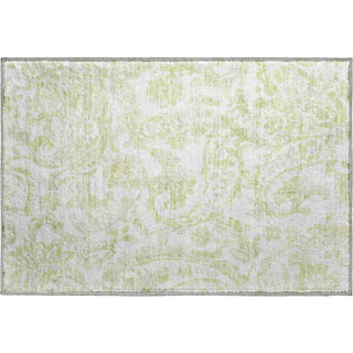 Piper Looms Mayfield Paisley AMF835 Sage Machine Washable Area Rug Scatter Main Image