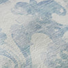 Piper Looms Mayfield Paisley AMF835 Sky Machine Washable Area Rug Swatch Image