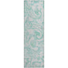 Piper Looms Mayfield Paisley AMF835 Turquoise Machine Washable Area Rug Runner Main Image