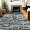 Piper Looms Mayfield Southwest AMF836 Brown Machine Washable Area Rug Lifestyle Image Feature