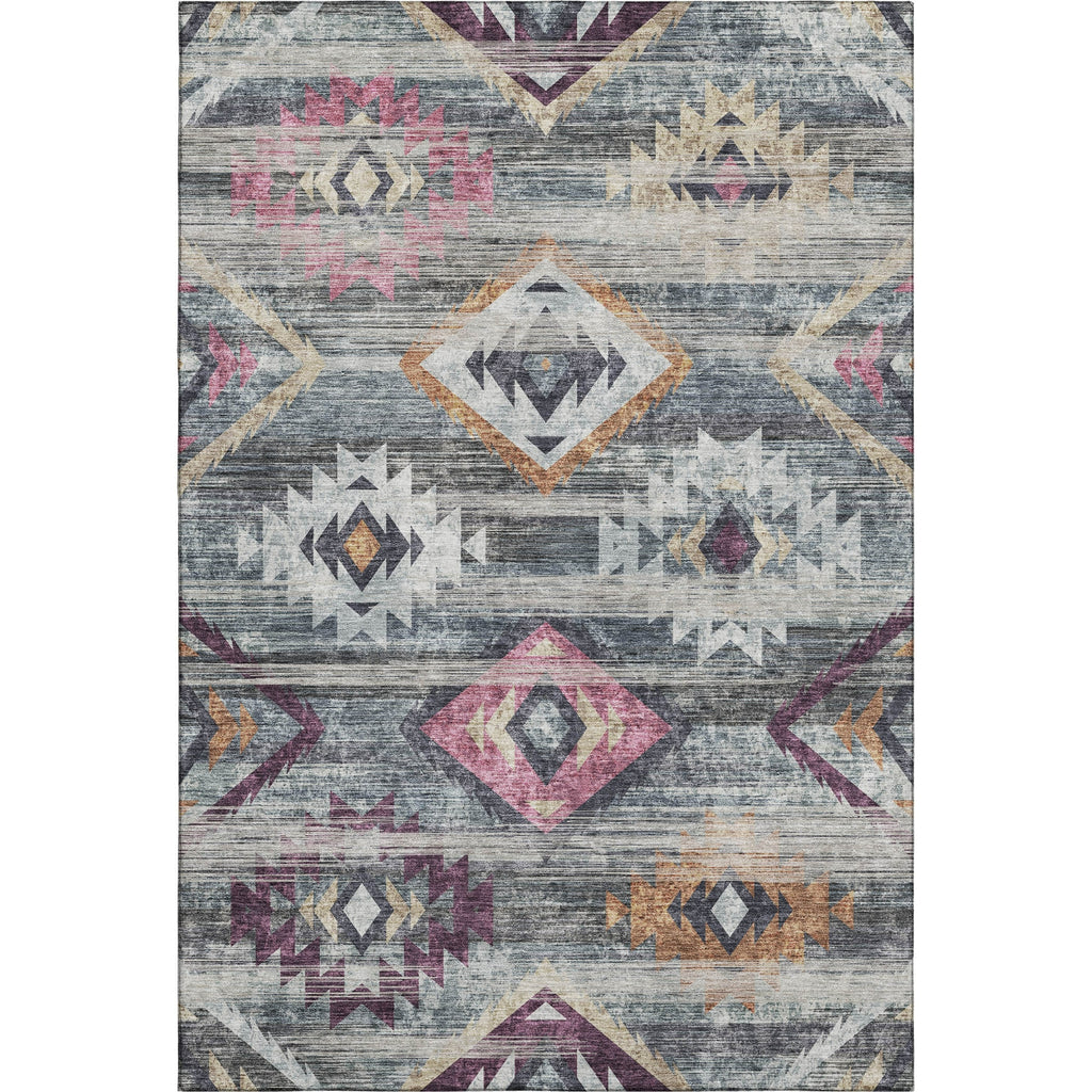 Piper Looms Mayfield Southwest AMF836 Gray Machine Washable Area Rug main image