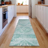 Piper Looms Mayfield Southwest AMF837 Aqua Machine Washable Area Rug Runner Lifestyle Image Feature