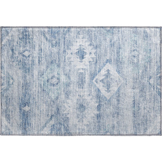 Piper Looms Mayfield Southwest AMF837 Blue Machine Washable Area Rug Scatter Main Image
