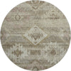 Piper Looms Mayfield Southwest AMF837 Brown Machine Washable Area Rug Round Main Image