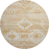 Piper Looms Mayfield Southwest AMF837 Copper Machine Washable Area Rug Round Main Image