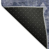 Piper Looms Mayfield Southwest AMF837 Navy Machine Washable Area Rug Backing Image