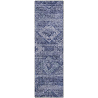 Piper Looms Mayfield Southwest AMF837 Navy Machine Washable Area Rug Runner Main Image