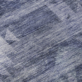 Piper Looms Mayfield Southwest AMF837 Navy Machine Washable Area Rug Swatch Image