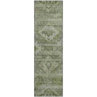 Piper Looms Mayfield Southwest AMF837 Olive Machine Washable Area Rug Runner Main Image