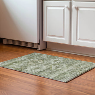 Piper Looms Mayfield Southwest AMF837 Olive Machine Washable Area Rug Scatter Lifestyle Image Feature