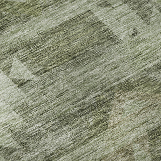 Piper Looms Mayfield Southwest AMF837 Olive Machine Washable Area Rug Swatch Image