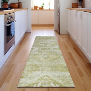 Piper Looms Mayfield Southwest AMF837 Sage Machine Washable Area Rug Runner Lifestyle Image Feature