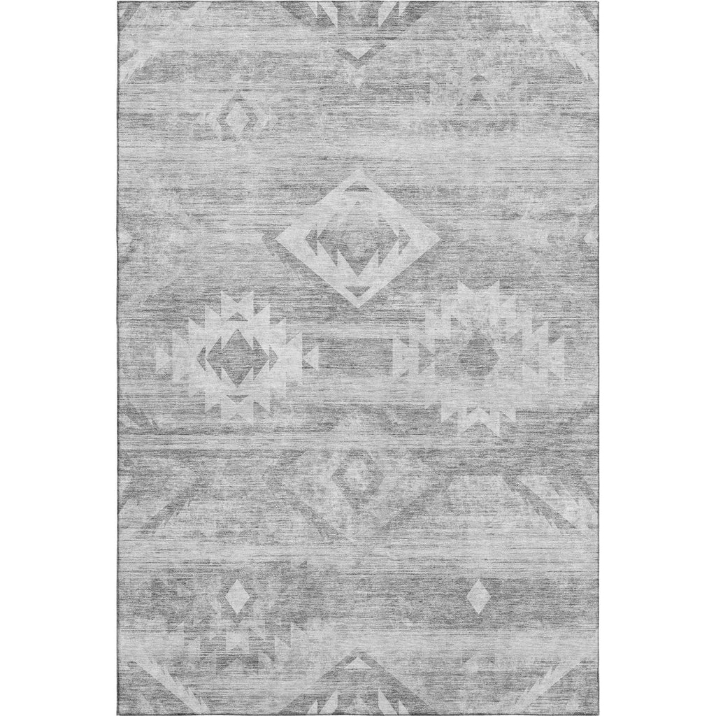 Piper Looms Mayfield Southwest AMF837 Silver Machine Washable Area Rug main image
