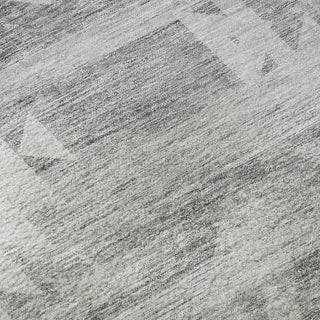 Piper Looms Mayfield Southwest AMF837 Silver Machine Washable Area Rug Swatch Image