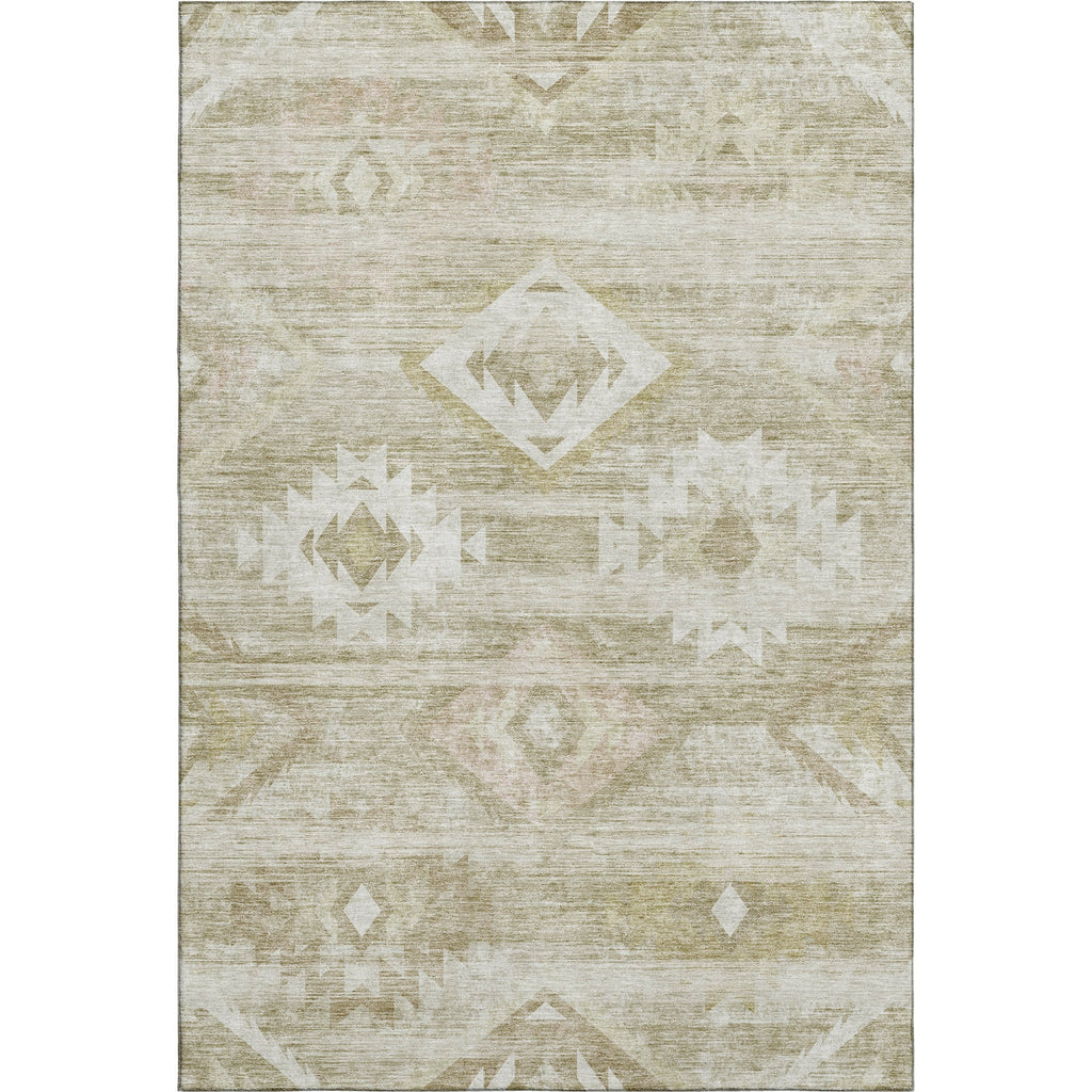 Piper Looms Mayfield Southwest AMF837 Taupe Machine Washable Area Rug main image